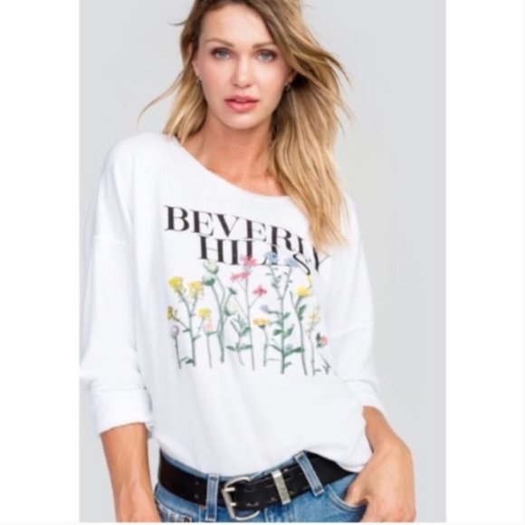 Wildfox Tops - NWT Wildfox Beverly Hills Women's Sweatshirt